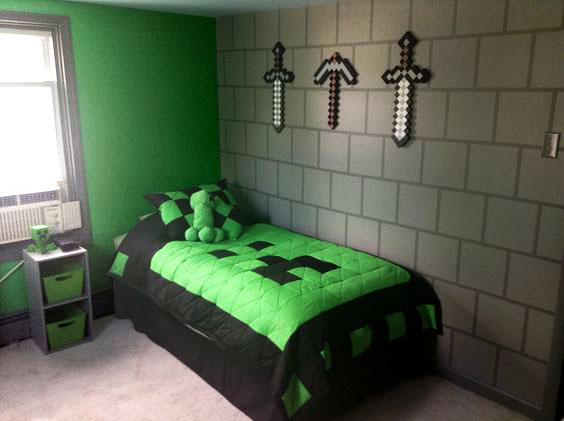 Make A Painting Minecraft Bed